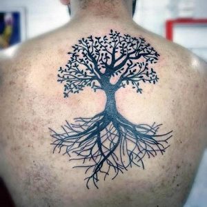 фото тату древо жизни от 09.01.2018 №055 - tattoo tree of life - tattoo-photo.ru