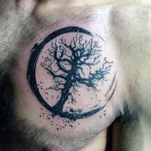 фото тату древо жизни от 09.01.2018 №082 - tattoo tree of life - tattoo-photo.ru