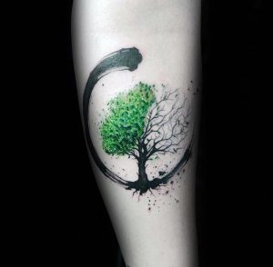 фото тату древо жизни от 09.01.2018 №087 - tattoo tree of life - tattoo-photo.ru