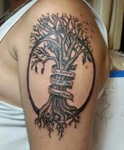 фото тату древо жизни от 09.01.2018 №094 - tattoo tree of life - tattoo-photo.ru