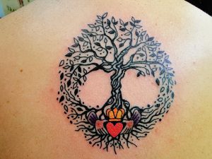 фото тату древо жизни от 09.01.2018 №101 - tattoo tree of life - tattoo-photo.ru