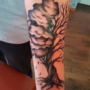 фото тату древо жизни от 09.01.2018 №103 - tattoo tree of life - tattoo-photo.ru