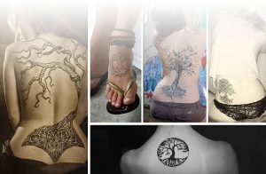 фото тату древо жизни от 09.01.2018 №135 - tattoo tree of life - tattoo-photo.ru