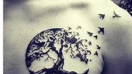 фото тату древо жизни от 09.01.2018 №136 - tattoo tree of life - tattoo-photo.ru