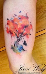 фото тату древо жизни от 09.01.2018 №138 - tattoo tree of life - tattoo-photo.ru 23526234