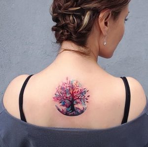 фото тату древо жизни от 09.01.2018 №149 - tattoo tree of life - tattoo-photo.ru