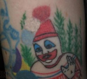 фото тату клоун от 14.01.2018 №020 - Clown tattoo - tattoo-photo.ru