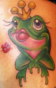 фото тату лягушка от 08.01.2018 №013 - tattoo frog - tattoo-photo.ru