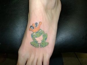 фото тату лягушка от 08.01.2018 №015 - tattoo frog - tattoo-photo.ru