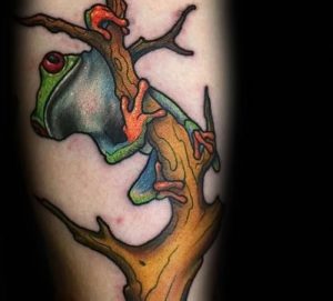 фото тату лягушка от 08.01.2018 №016 - tattoo frog - tattoo-photo.ru