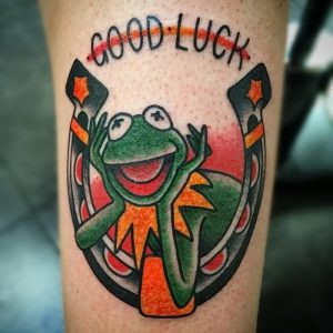 фото тату лягушка от 08.01.2018 №019 - tattoo frog - tattoo-photo.ru