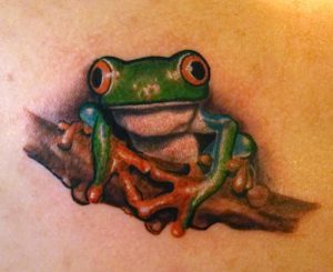 фото тату лягушка от 08.01.2018 №053 - tattoo frog - tattoo-photo.ru