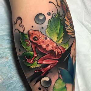 фото тату лягушка от 08.01.2018 №054 - tattoo frog - tattoo-photo.ru