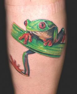фото тату лягушка от 08.01.2018 №057 - tattoo frog - tattoo-photo.ru