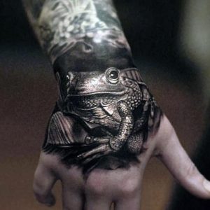 фото тату лягушка от 08.01.2018 №060 - tattoo frog - tattoo-photo.ru