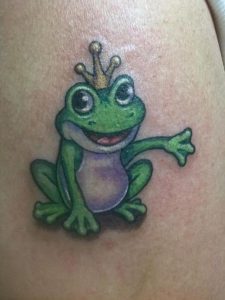 фото тату лягушка от 08.01.2018 №082 - tattoo frog - tattoo-photo.ru