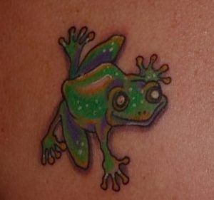 фото тату лягушка от 08.01.2018 №091 - tattoo frog - tattoo-photo.ru