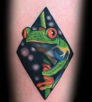 фото тату лягушка от 08.01.2018 №118 — tattoo frog — tattoo-photo.ru