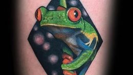 фото тату лягушка от 08.01.2018 №118 - tattoo frog - tattoo-photo.ru
