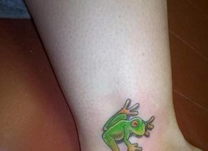 фото тату лягушка от 08.01.2018 №119 - tattoo frog - tattoo-photo.ru
