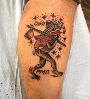 фото тату лягушка от 08.01.2018 №126 — tattoo frog — tattoo-photo.ru