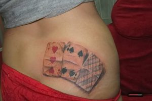 фото тату масть карт пики от 19.02.2018 №018 - tattoo suit cards peaks - tattoo-photo.ru