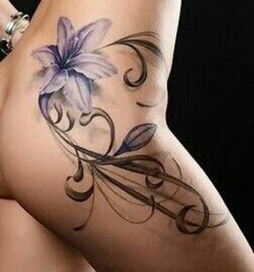 фото тату на ягодицах от 13.03.2018 №001 - tattoos on the buttocks - tattoo-photo.ru