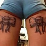 фото тату на ягодицах от 13.03.2018 №003 - tattoos on the buttocks - tattoo-photo.ru