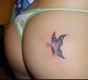 фото тату на ягодицах от 13.03.2018 №028 - tattoos on the buttocks - tattoo-photo.ru