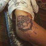 фото тату на ягодицах от 13.03.2018 №030 - tattoos on the buttocks - tattoo-photo.ru