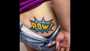 фото тату на ягодицах от 13.03.2018 №059 - tattoos on the buttocks - tattoo-photo.ru