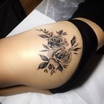 фото тату на ягодицах от 13.03.2018 №066 - tattoos on the buttocks - tattoo-photo.ru