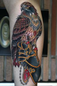 фото тату ястреб от 27.01.2018 №024 - tattoo hawk - tattoo-photo.ru