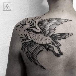 фото тату ястреб от 27.01.2018 №034 - tattoo hawk - tattoo-photo.ru