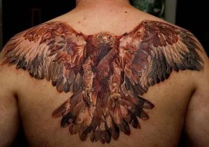 фото тату ястреб от 27.01.2018 №042 - tattoo hawk - tattoo-photo.ru