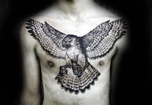 фото тату ястреб от 27.01.2018 №047 - tattoo hawk - tattoo-photo.ru