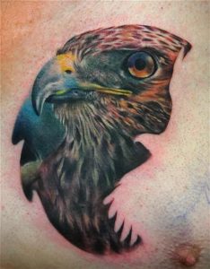 фото тату ястреб от 27.01.2018 №050 - tattoo hawk - tattoo-photo.ru