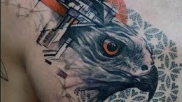 фото тату ястреб от 27.01.2018 №055 - tattoo hawk - tattoo-photo.ru