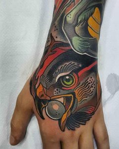 фото тату ястреб от 27.01.2018 №069 - tattoo hawk - tattoo-photo.ru