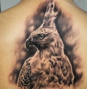 фото тату ястреб от 27.01.2018 №076 - tattoo hawk - tattoo-photo.ru