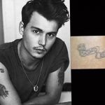 фото Тату Джонни Деппа от 15.04.2018 №018 - Tattoo Johnny Depp - tattoo-photo.ru