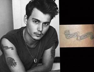 фото Тату Джонни Деппа от 15.04.2018 №018 - Tattoo Johnny Depp - tattoo-photo.ru