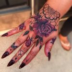 фото Тату на кисти руки от 13.04.2018 №031 - Tattoo on the hand - tattoo-photo.ru