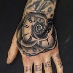 фото Тату на кисти руки от 13.04.2018 №116 - Tattoo on the hand - tattoo-photo.ru