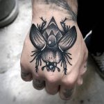 фото Тату на кисти руки от 13.04.2018 №120 - Tattoo on the hand - tattoo-photo.ru