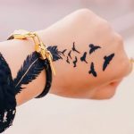 фото Тату на кисти руки от 13.04.2018 №177 - Tattoo on the hand - tattoo-photo.ru