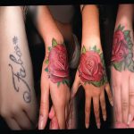 фото Тату на кисти руки от 13.04.2018 №272 - Tattoo on the hand - tattoo-photo.ru