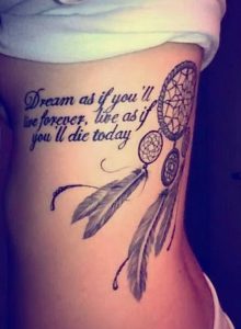 фото тату Ловец снов от 15.04.2018 №003 - tattoo Dream catcher - tattoo-photo.ru