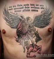 фото тату ангел и демон от 11.04.2018 №063 — tattoo angel and demon — tattoo-photo.ru