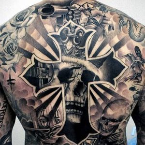 фото тату в стиле чикано от 08.04.2018 №118 - Chicano style tattoo - tattoo-photo.ru